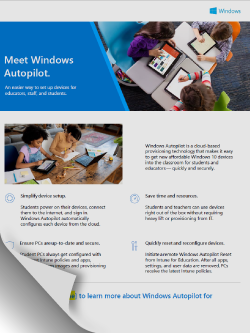 D&H CANADA ULC - Toolkit: Microsoft Autopilot and Education Toolkit