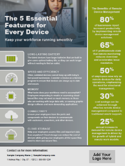 D&H CANADA ULC - Template: The 5 Essential Features for Every Device