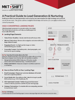 D&H CANADA ULC - Template: A Practical Guide to Lead Generation & Nurturing