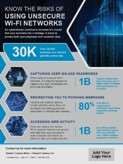 D&H CANADA ULC - Template: Know the Risks of Using Unsecure Wi-Fi Networks 
