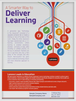 Lenovo - Template: Lenovo Offers a Smarter Way to Deliver Learning