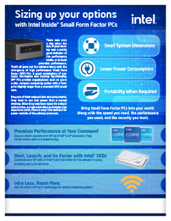 Intel Corp - Template: Sizing Up Your Options with Intel Inside&reg; Small Form Factor PCs